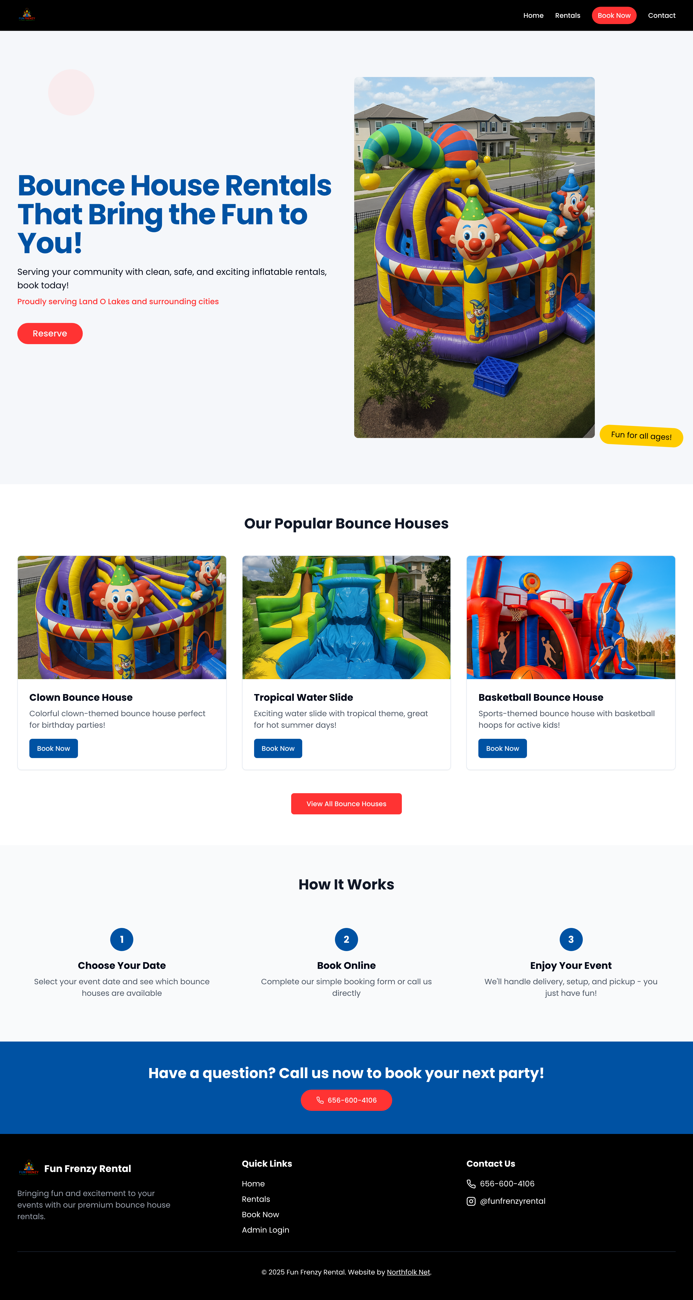 Fun Frenzy Rental