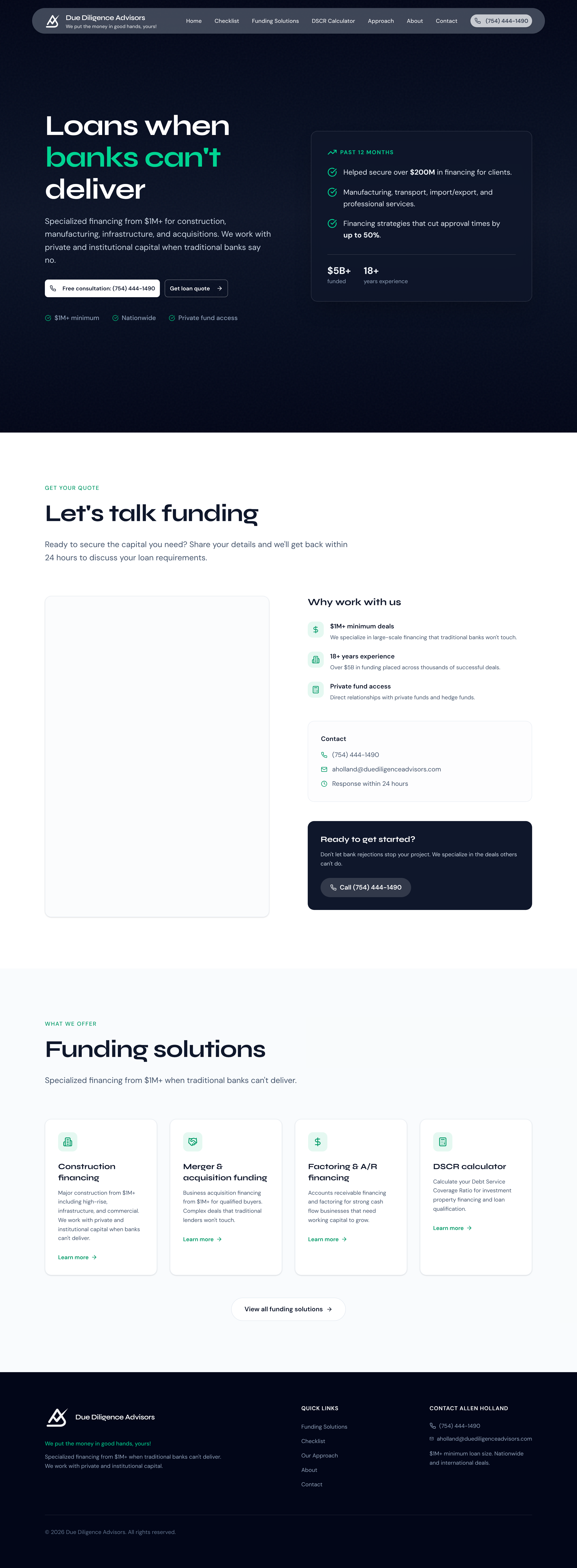 Due Diligence Advisors