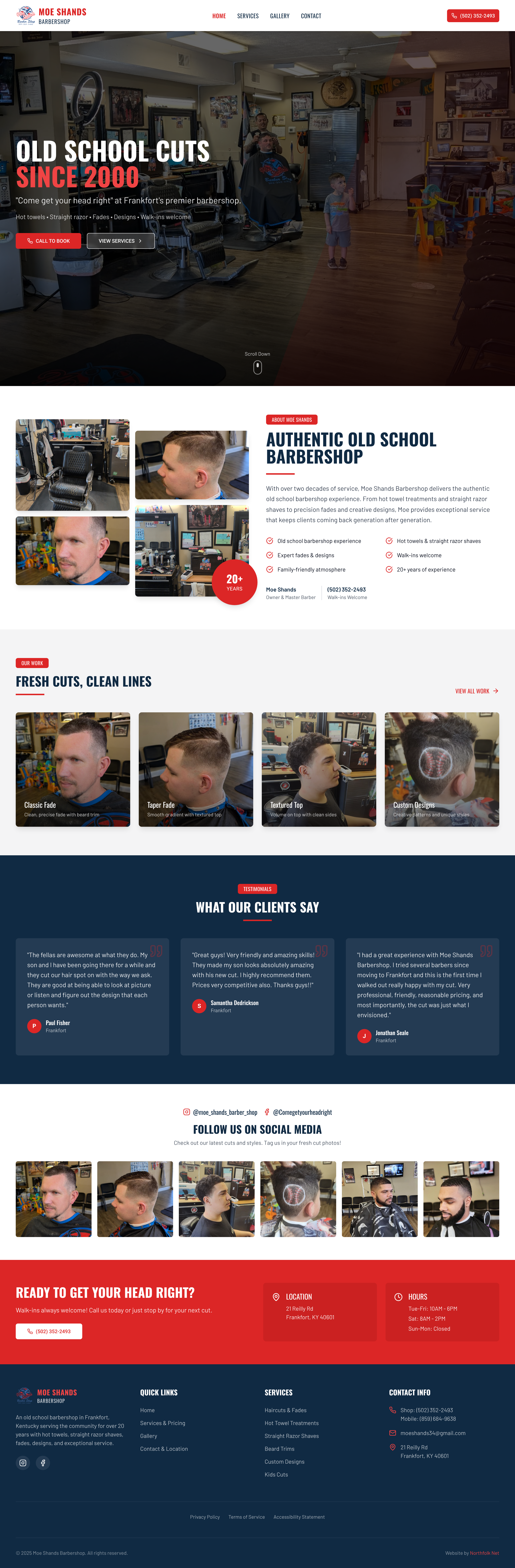 Moe Shands Barber Shop