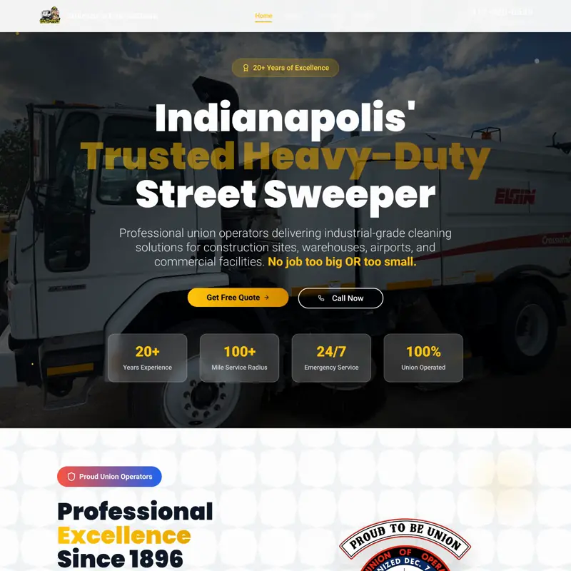 The Stillmans Enviro Clean website, built by Northfolk